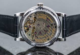 Thumbnail von A. Lange & Söhne Lange 1 limited Tourbillon | 704.025 | in 950 Platinum | 150 pieces