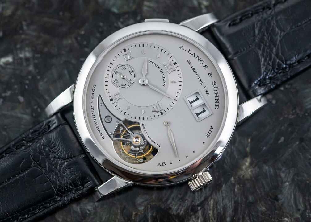  A. Lange & Söhne Lange 1 limited Tourbillon | 704.025 | in 950 Platinum | 150 pieces 