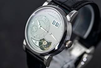 Thumbnail von A. Lange & Söhne Lange 1 limited Tourbillon | 704.025 | in 950 Platinum | 150 pieces