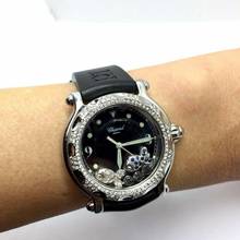 Thumbnail von Chopard Happy Sport Steel Ladies Watch W Floating Factory Diamonds </h1>