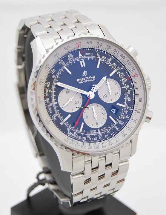  Breitling Navitimer 01 46 B01 46 Stahlband Box & Papiere 2021 (DE)