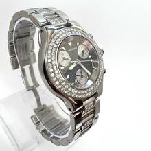 Thumbnail von Cartier 21 Chronoscaph Quartz Steel 38mm 3.10TCW Diamond Watch </h1>