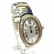 Thumbnail von Cartier Baignoire 2 Tone 1.6TCW Diamond Watch </h1>