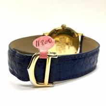 Thumbnail von Cartier Quartz Gold-Plated Ladies Watch Large DIAMONDS RED RUBIES Ne </h1>