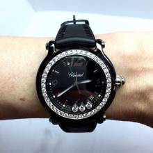 Thumbnail von Chopard LMD EDIT. Steel Watch 1264/3000 Floating Diamonds + 1.08TCW Custom Diamonds </h1>
