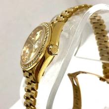 Thumbnail von Rolex Lady-Datejust OYSTER PERPETUAL DATEJUST 18K Yellow Gold Ladies Watch DIAMO </h1>