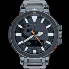 Thumbnail von Casio Pro Trek PRX-8000YT-1JF - Pro Trek SOLAR Black Dial Stainless Steel Men's Watch </h1>