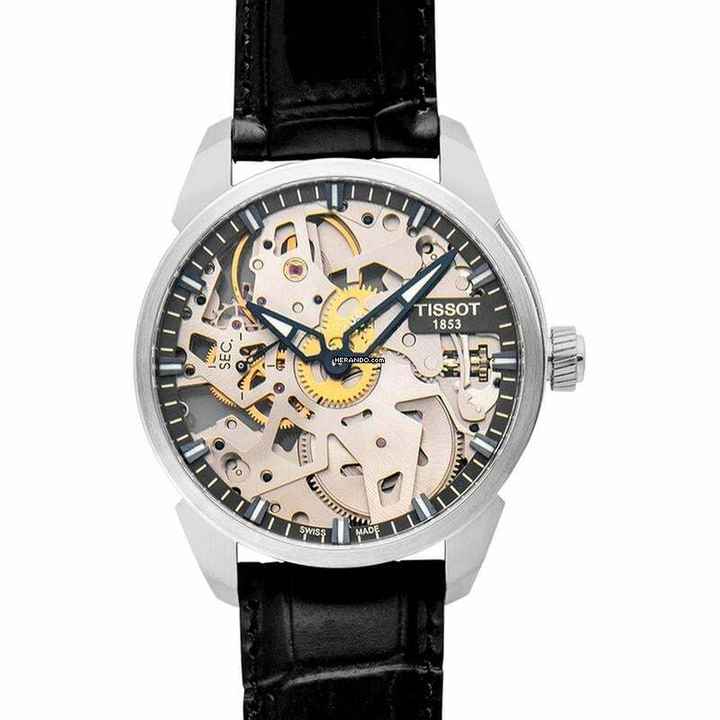  Tissot T-Complication T070.405.16.411.00 - T-Classic T-complication Squelette Mechanical Manual-winding Skeleton </h1> 