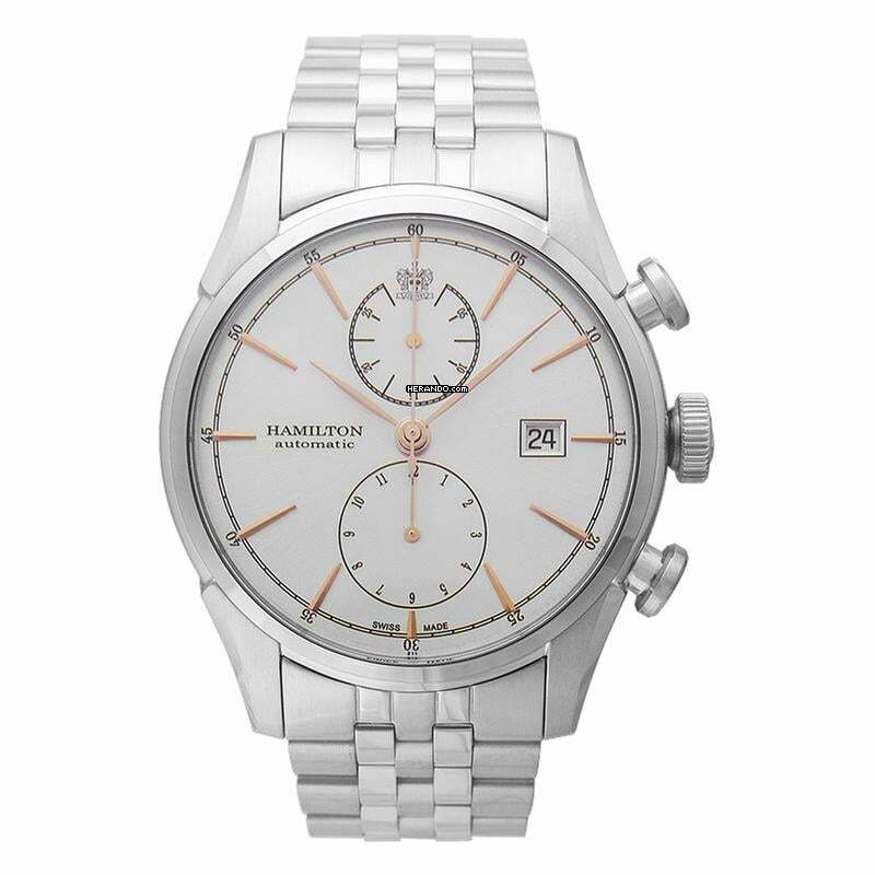  Hamilton Spirit of Liberty H32416181 - American Classic Automatic Silver Dial Stainless steel Men's Watch </h1> 