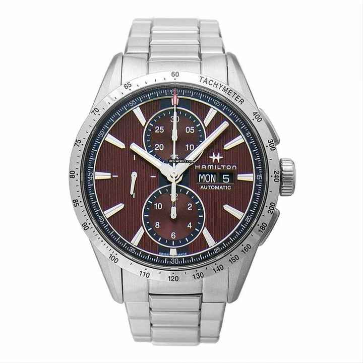  Hamilton Broadway H43516171 - Broadway Automatic Brown Dial Stainless Steel Men's Watch </h1> 