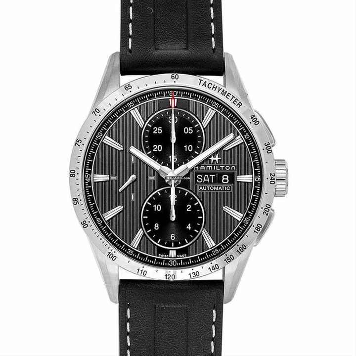  Hamilton Broadway H43516731 - Broadway Automatic Grey Dial Stainless Steel Men's Watch </h1> 