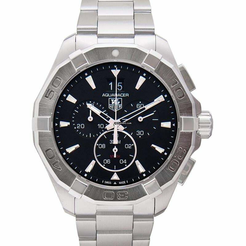  TAG Heuer Aquaracer 300M CAY1110.BA0927 - Aquaracer Quartz Black Dial Stainless Steel Men's Watch </h1> 