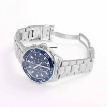 Thumbnail von TAG Heuer Aquaracer 300M CAY111B.BA0927 - Aquaracer Quartz Chronograph Blue Dial Men's Watch </h1>