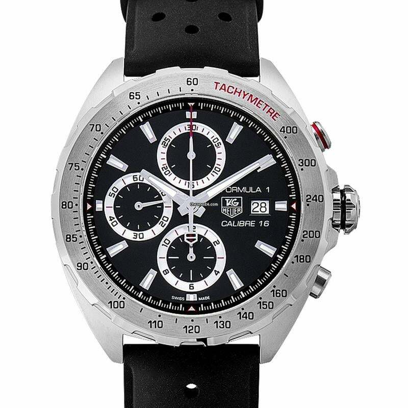  TAG Heuer Formula 1 Calibre 16 CAZ2010.FT8024 - Formula 1 Calibre 16 Automatic Black Dial Men's Watch </h1> 