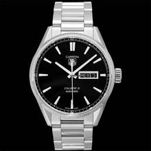 Thumbnail von TAG Heuer Carrera Calibre 5 WAR201A.BA0723 - Carrera Calibre 5 Day-Date Automatic Black Dial Men's Watch </h1>