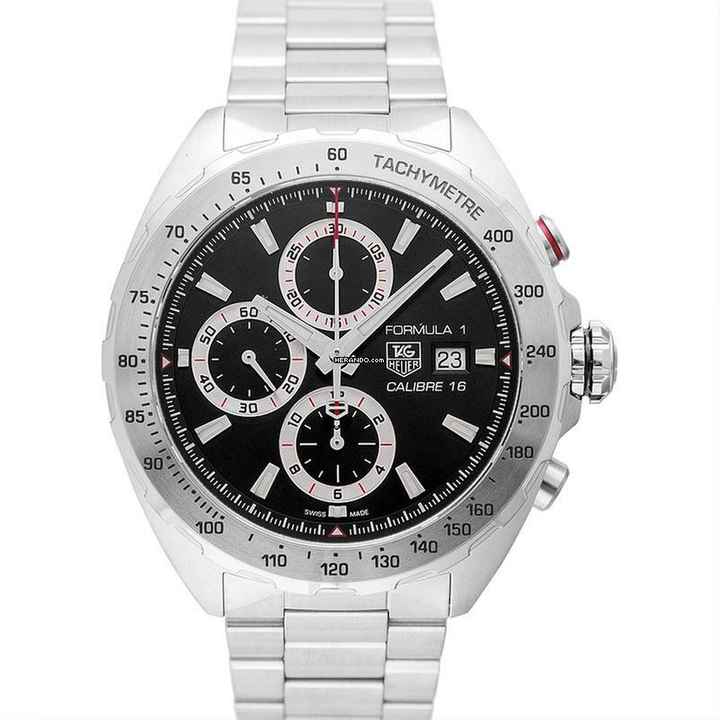  TAG Heuer Formula 1 Calibre 16 CAZ2010.BA0876 - Formula 1 Calibre 16 Automatic Chronograph Black Dial Men's Watch </h1> 
