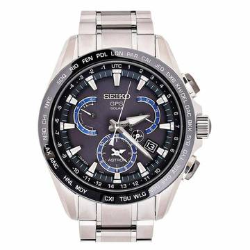  Seiko Astron GPS Solar SBXB101 - Astron Eco-Drive Black Dial Titanium Men's Watch </h1> 