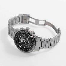 Thumbnail von Seiko Astron GPS Solar SBXB137 - Astron Quartz Black Dial Titanium Men's Watch </h1>