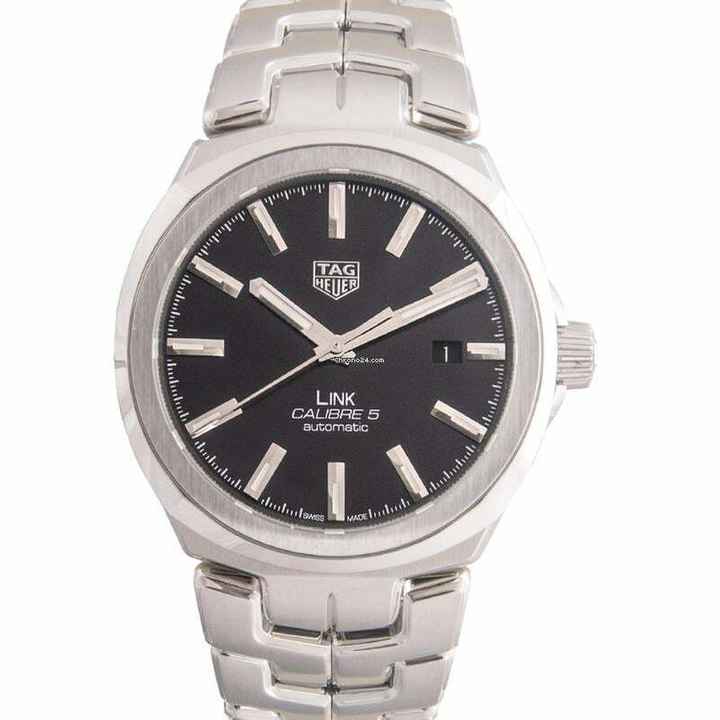  TAG Heuer Link Calibre 5 WBC2110.BA0603 - Link Calibre 5 Automatic Black Dial Men's Watch </h1> 