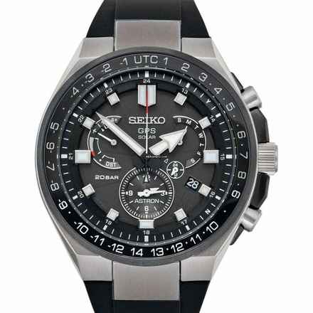  Seiko Astron GPS Solar SBXB169 - Astron Quartz Black Dial Titanium Men's Watch </h1> 