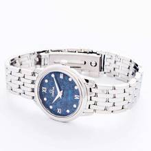 Thumbnail von Omega De Ville Prestige 424.10.27.60.53.003 - De Ville Prestige Orbis Quartz 27.4 mm Blue Dial Diamonds Ladies Wat </h1>