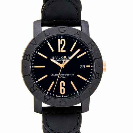  Bulgari 102632 - Automatic Black Dial Men's Watch </h1> 