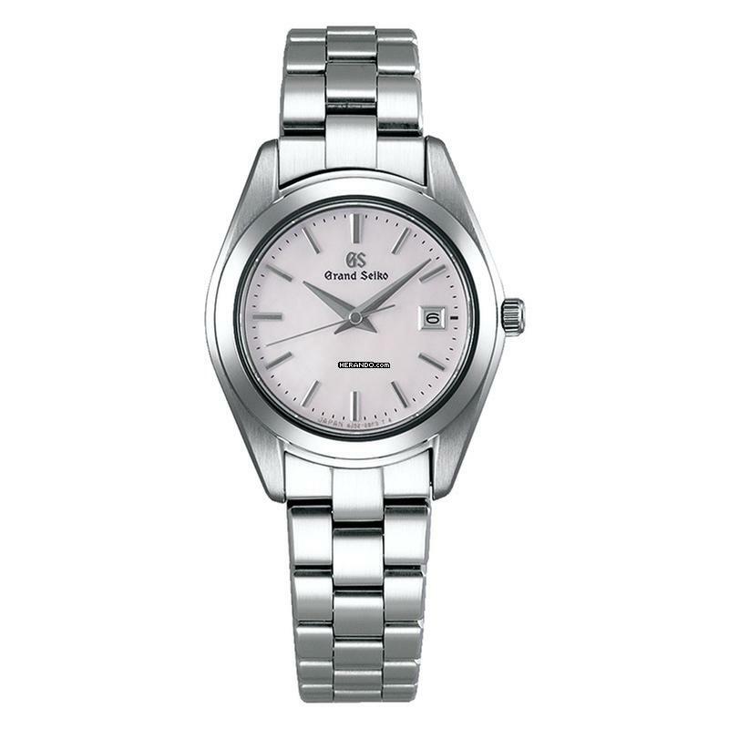  Grand Seiko Heritage Collection STGF267 - 9F Quartz Quartz Pink Dial Stainless Steel Ladies Watch </h1> 