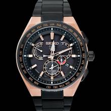 Thumbnail von Seiko Astron GPS Solar SBXB126 - Astron Eco-Drive Black Dial Ceramic Men's Watch </h1>