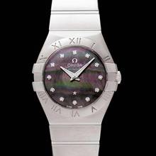 Thumbnail von Omega Constellation Quartz 123.10.27.60.57.003 - Constellation Quartz 27 mm Quartz Mother Of Pearl Dial Diamonds Ladi </h1>