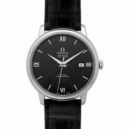  Omega De Ville Prestige 424.13.40.20.01.001 - De Ville Prestige Co-Axial 39.5 mm Automatic Black Dial Steel Men's </h1> 