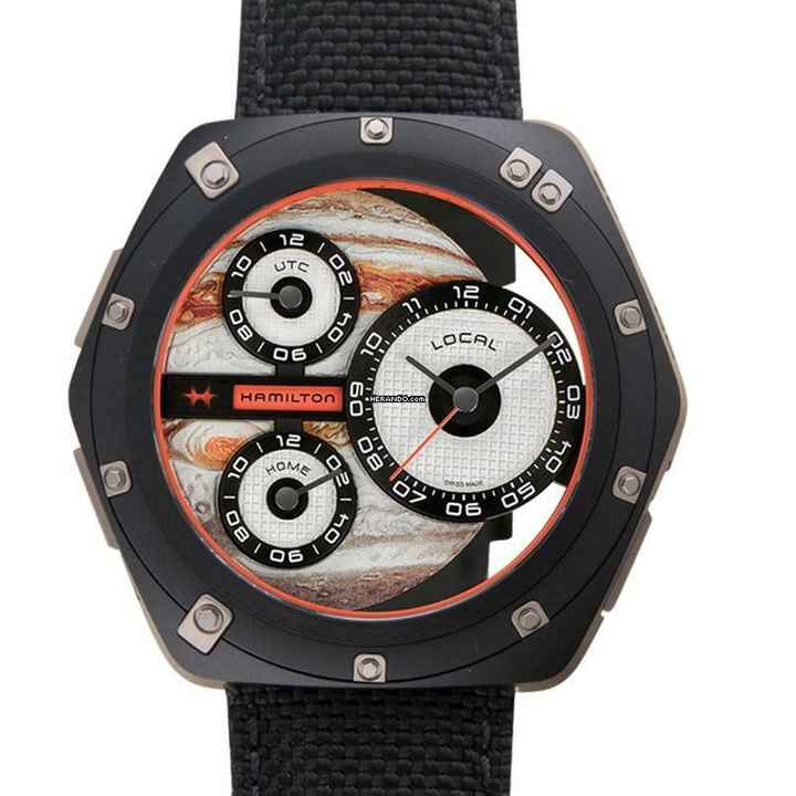  Hamilton H51598990 - American Classic Automatic Brown Dial Titanium Men's Watch </h1> 