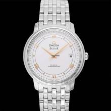 Thumbnail von Omega De Ville Prestige 424.10.37.20.02.002 - De Ville Prestige Co-Axial 36.8 mm Automatic Silver Dial Steel Unise </h1>