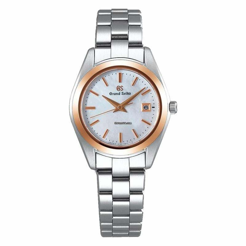  Grand Seiko Heritage Collection STGF268 - 9F Quartz Quartz White Dial Stainless Steel Ladies Watch </h1> 
