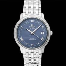 Thumbnail von Omega De Ville Prestige 424.10.37.20.03.002 - De Ville Prestige Co-Axial 36.8 mm Blue Dial Steel Men's Watch </h1>