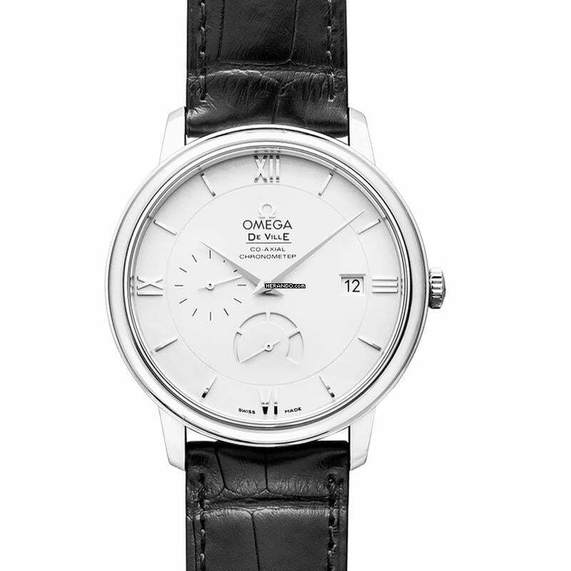  Omega De Ville Prestige 424.13.40.21.02.001 - De Ville Prestige Co-Axial Power Reserve 39.5 mm Automatic Silver Di </h1> 