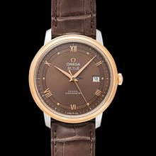 Thumbnail von Omega De Ville Prestige 424.23.40.20.13.001 - De Ville Prestige Co-Axial 39.5 mm Automatic Brown Dial Red Gold Men </h1>