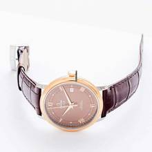 Thumbnail von Omega De Ville Prestige 424.23.40.20.13.001 - De Ville Prestige Co-Axial 39.5 mm Automatic Brown Dial Red Gold Men </h1>