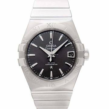  Omega Constellation Men 123.10.38.21.06.001 - Constellation Co-Axial 38 mm Automatic Grey Dial Steel Men's Watch </h1> 