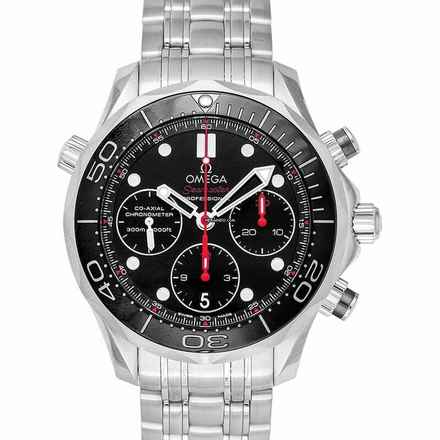  Omega Seamaster Diver 300 M 212.30.42.50.01.001 - Seamaster Diver 300 M Co-Axial Chronograph 41.5 mm Automatic Black D </h1> 
