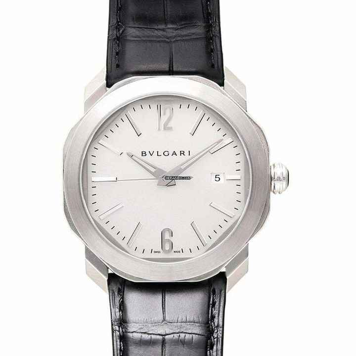  Bulgari Octo 102779 - Octo Roma 41 Stainless Steel / Silver </h1> 