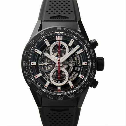  TAG Heuer Carrera Calibre HEUER 01 CAR2090.FT6088 - Carrera Calibre Heuer 01 Automatic Black Dial Men's Watch </h1> 