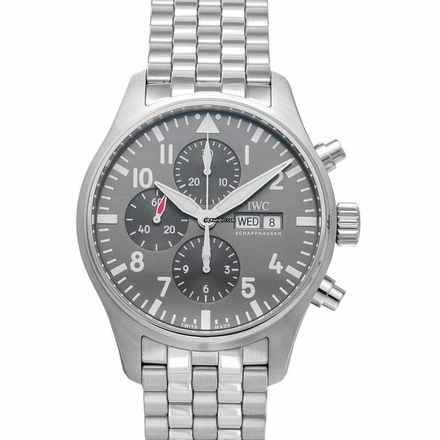  IWC Fliegeruhr Spitfire Chronograph IW377719 - Pilot's Watch Chronograph Spitfire Automatic Grey Dial Unisex Watch </h1> 