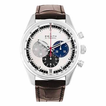  Zenith 03.2040.400/69.C494 - El Primero Chronomaster 42 Stainless Steel / Silver / Alligator </h1> 