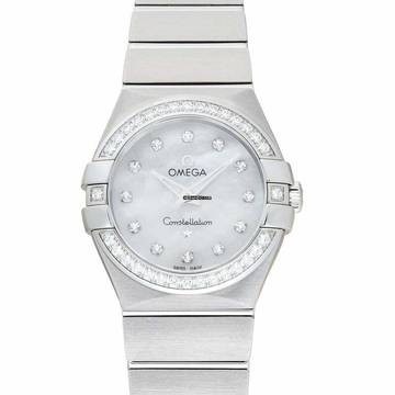  Omega Constellation Quartz 123.15.27.60.55.001 - Constellation Quartz 27 mm Griffes Quartz White Mother Of Pearl Dial </h1> 