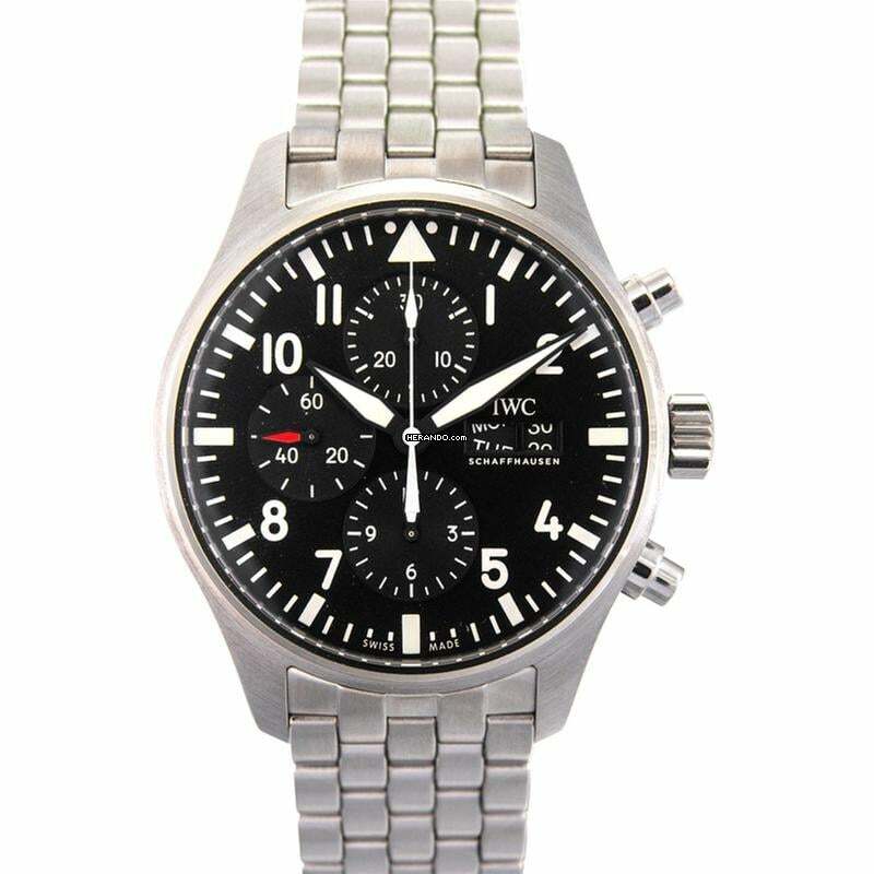  IWC Fliegeruhr Chronograph IW377710 - Pilot's Watch Chronograph Automatic Black Dial Unisex Watch </h1> 