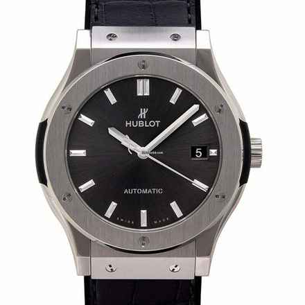  Hublot Classic Fusion Racing Grey 511.NX.7071.LR - Classic Fusion Automatic Grey Dial Titanium Men's Watch </h1> 