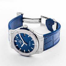 Thumbnail von Hublot Classic Fusion Blue 511.NX.7170.LR - Classic Fusion Blue Titanium Automatic Blue Dial Men's Watch </h1>