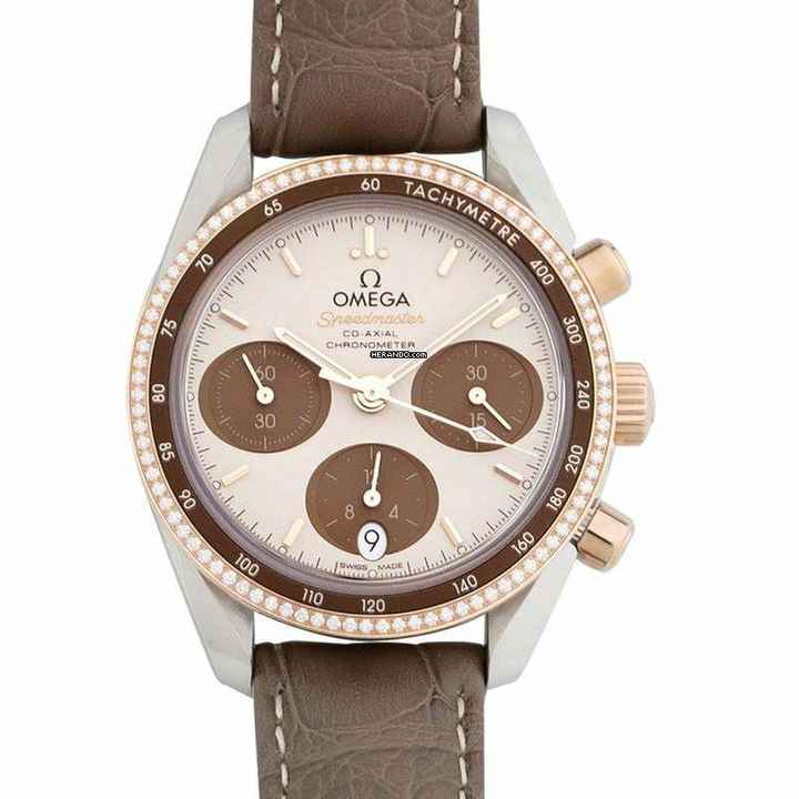  Omega Speedmaster 324.28.38.50.02.002 - Speedmaster 38 mm Co-Axial Chronograph 38 mm Automatic Brown Dial Di </h1> 