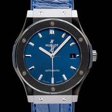 Thumbnail von Hublot Classic Fusion Blue 511.CM.7170.LR - Classic Fusion Automatic Blue Dial Ceramic Men's Watch </h1>