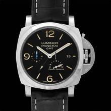 Thumbnail von Panerai Luminor 1950 3 Days GMT Power Reserve Automatic PAM01321 - Luminor GMT Power Reserve Automatic Black Dial 44 mm Men's Watch </h1>